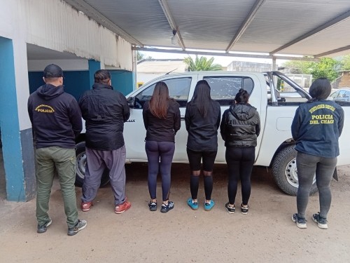 INVESTIGACIONES VILLA ANGELA DETIENE A  BANDA DE LAS MECHERAS CORRENTINAS 