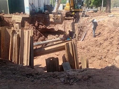SAMEEP CULMIN&Oacute; LA REPARACI&Oacute;N DEL ACUEDUCTO QUE ABASTECE A VILLA &Aacute;NGELA Y LOCALIDADES DEL INTERIOR