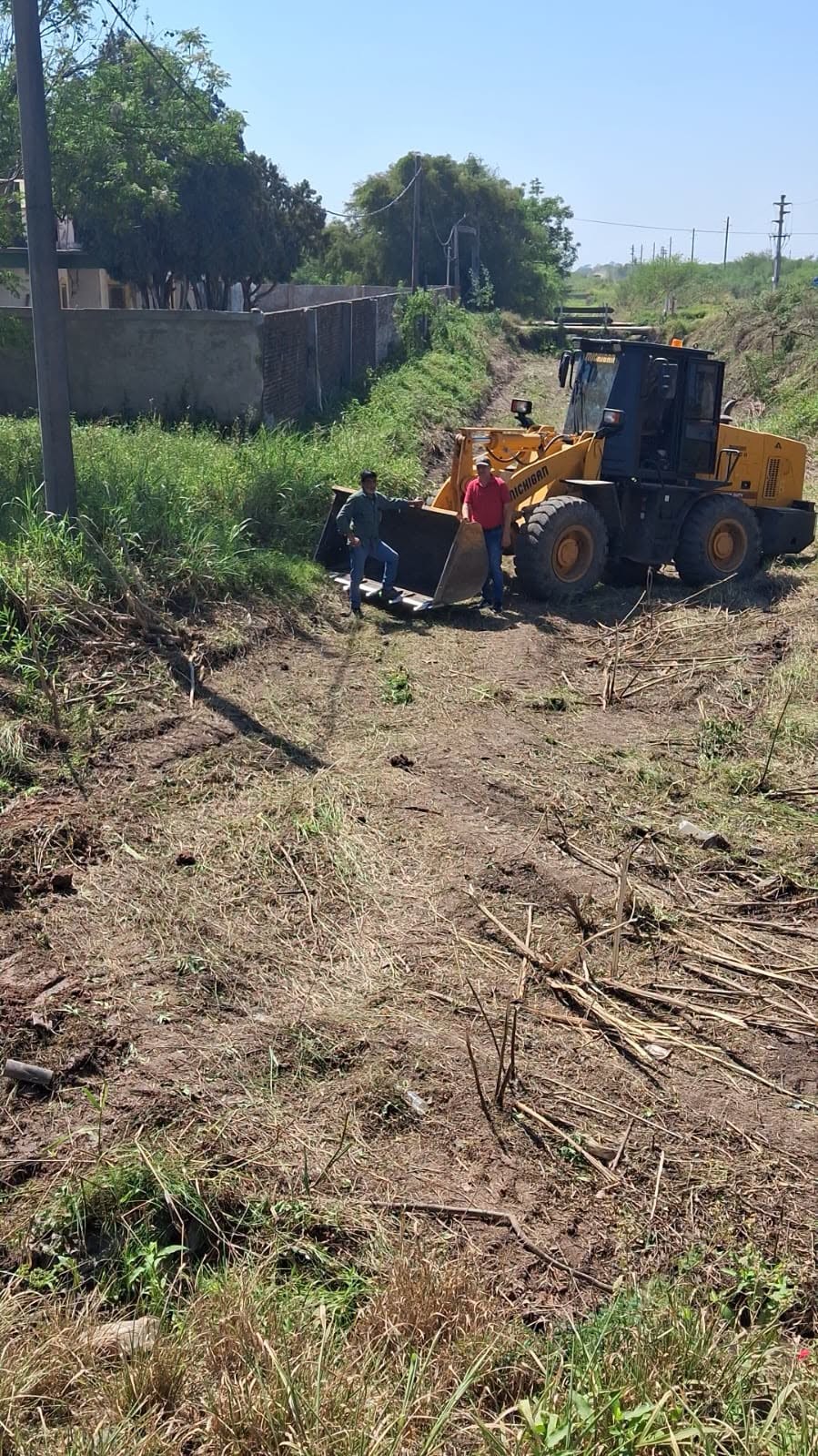 AVANZAN A BUEN RITMO LAS OBRAS DE LIMPIEZA INTEGRAL EN EL SECTOR ESTE DE NUESTRA CIUDAD