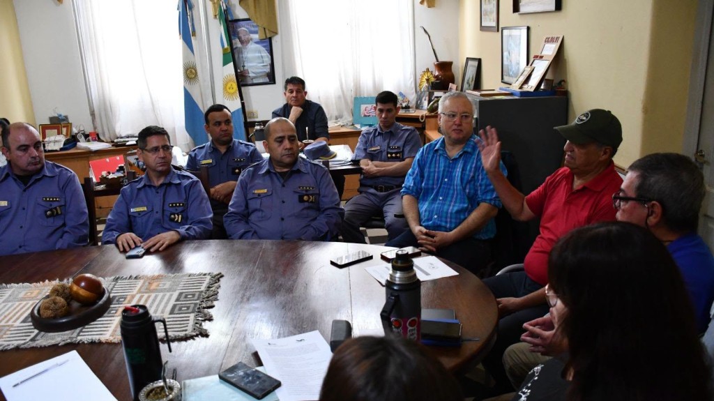 El Municipio de nuestra ciudad articula acciones con las Fuerzas de Seguridad para prevenir contingencias ante el fenómeno de "El Niño"