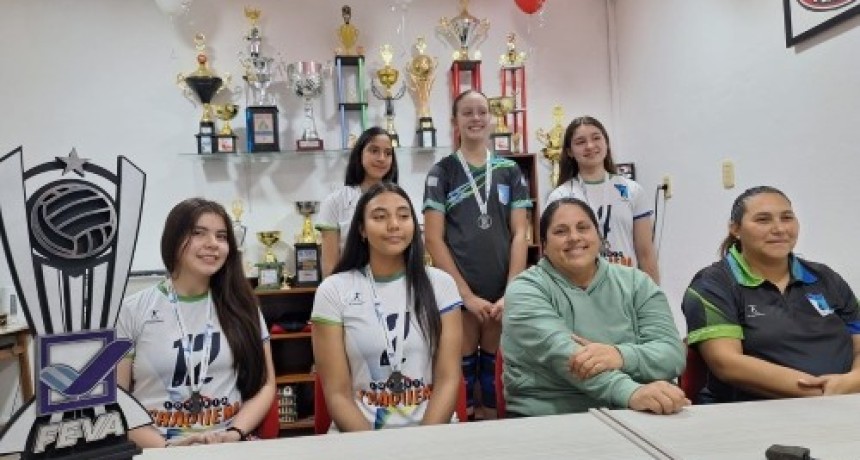 SELECCION CHAQUE&Ntilde;A DE VOLEY SUBCAMPEONA NACIONAL