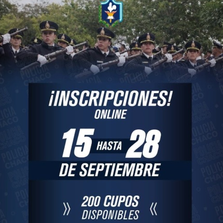 INSCRIPCIONES ABIERTAS: INGRESA Y ELEGI TU FORMACION
