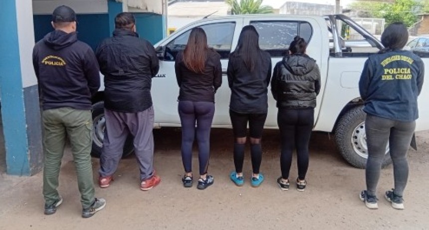 INVESTIGACIONES VILLA ANGELA DETIENE A  BANDA DE LAS MECHERAS CORRENTINAS 